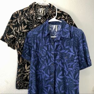 2 Button Down Shirts Set